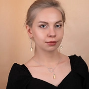 Колье на серебряной цепочке с кулоном из лимонного янтаря стильное "Сириус"