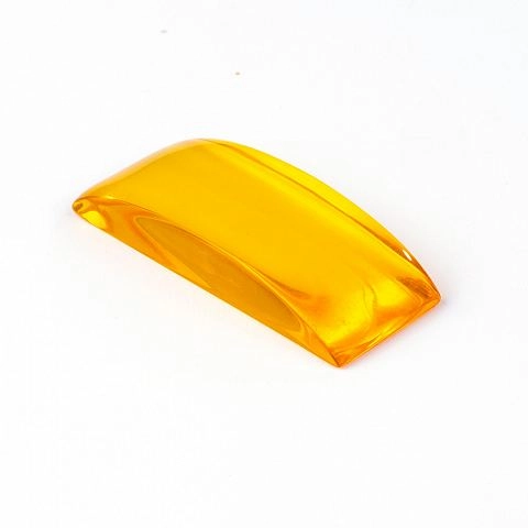 картинка Прозрачный гладкий кулон из цельного янтаря 2,7 гр Amberprofi
